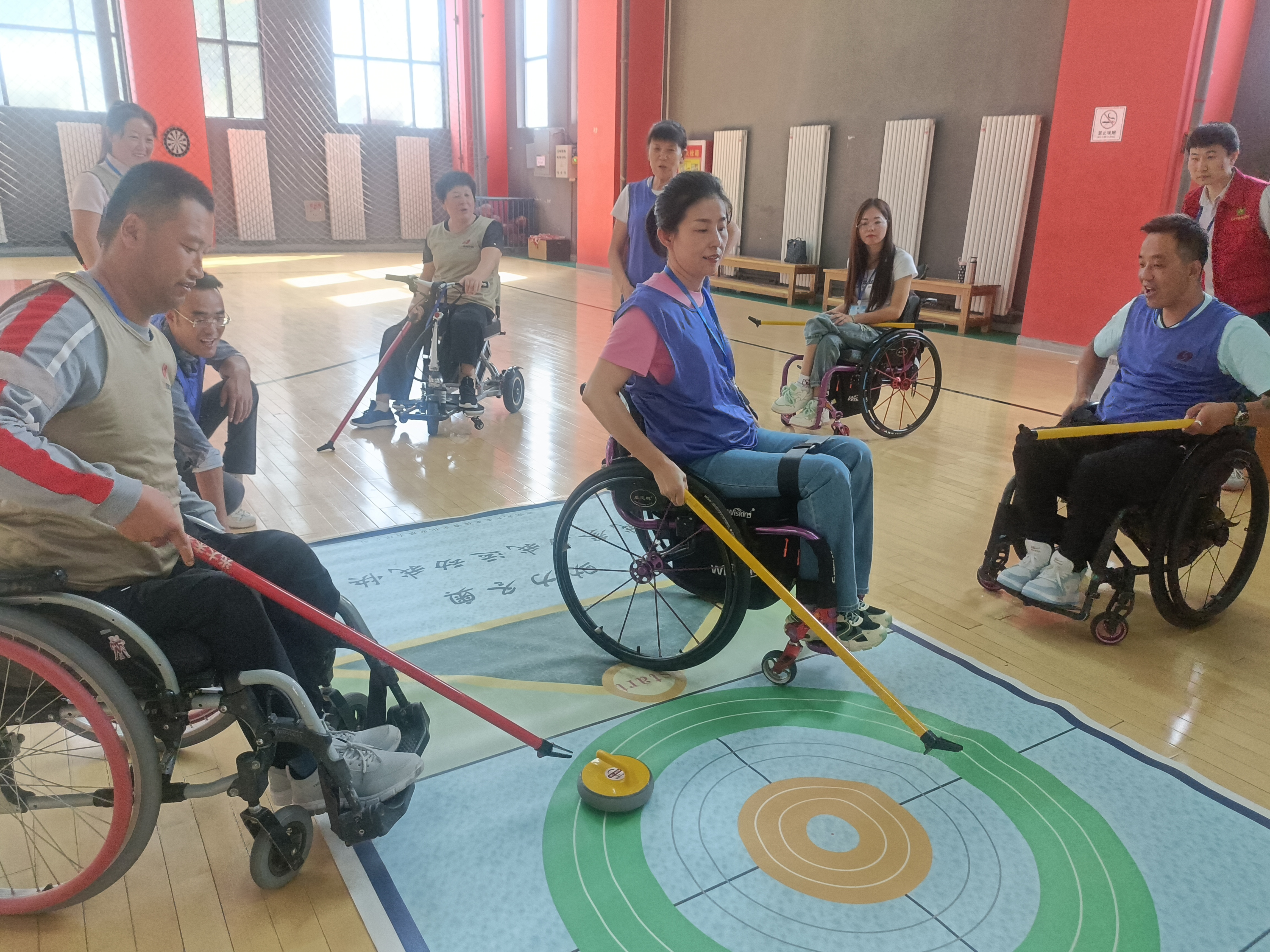第13届残疾人健身周“和美丝路”（新疆兵团）主场活动暨残疾人康复健身体育项目推广活动在石启动
